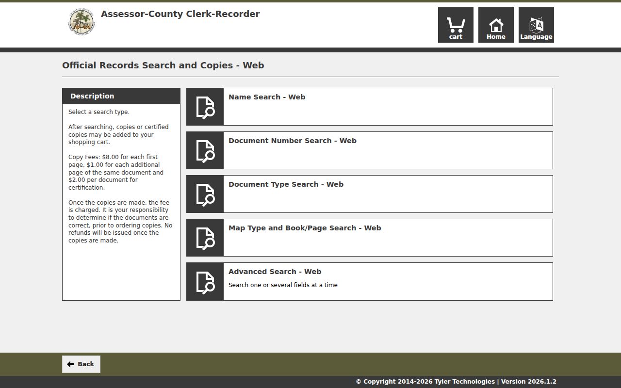 Menifee people search official records landing page